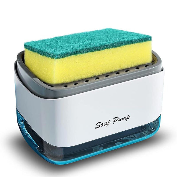 Dispensador de jabón con esponja