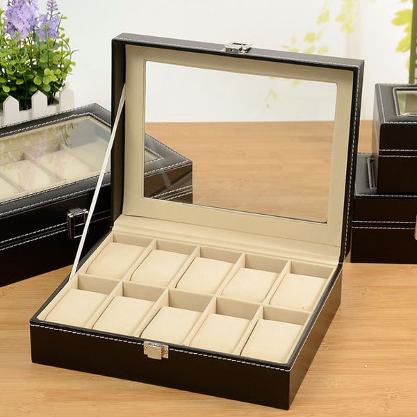 Caja organizadora de relojes