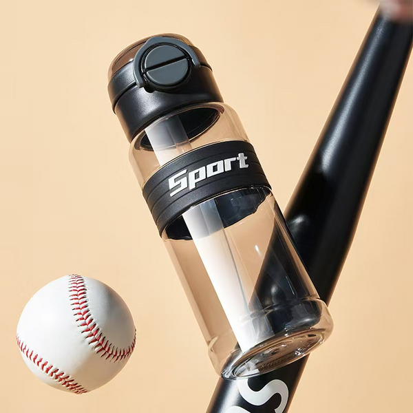 Termo sport 750ml plástico con pitillo