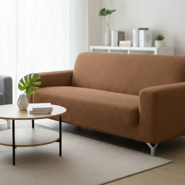 Funda de sofa x3 puestos 140/280 cm tela cuadrada