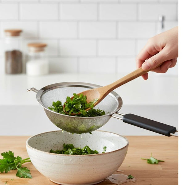 Colador de acero inoxidable