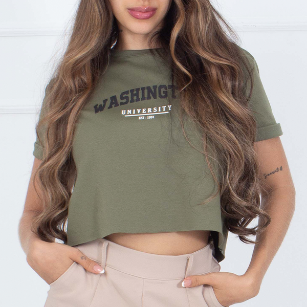 Camiseta Washington corta