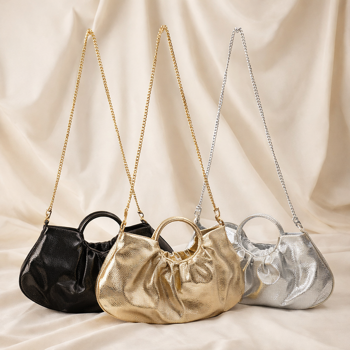 Bolso de mano princess con textura
