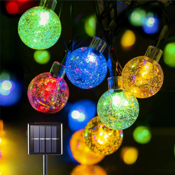 Set de luces led solares