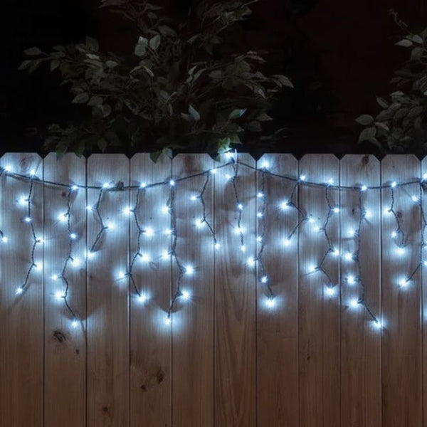 Luz led lluvia 6 mts - caída 1 mt