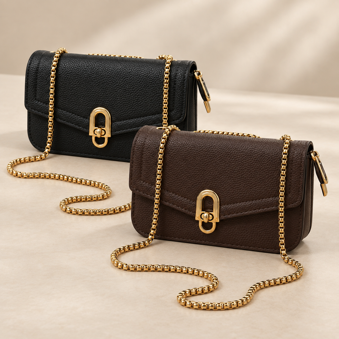 Cartera manos libres con cadena