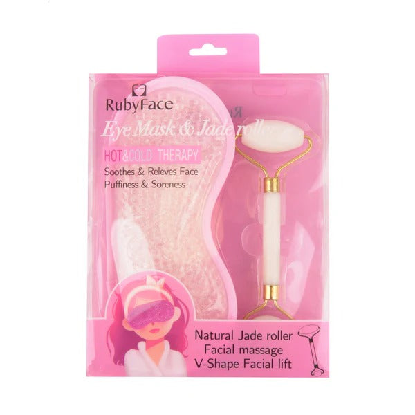 Set con rodillo facial