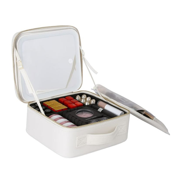 Caja organizadora de maquillaje
