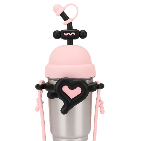 Termo con pitillo 700 ml