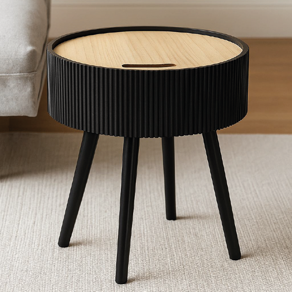 Mesa de centro diseño de nido con ranura